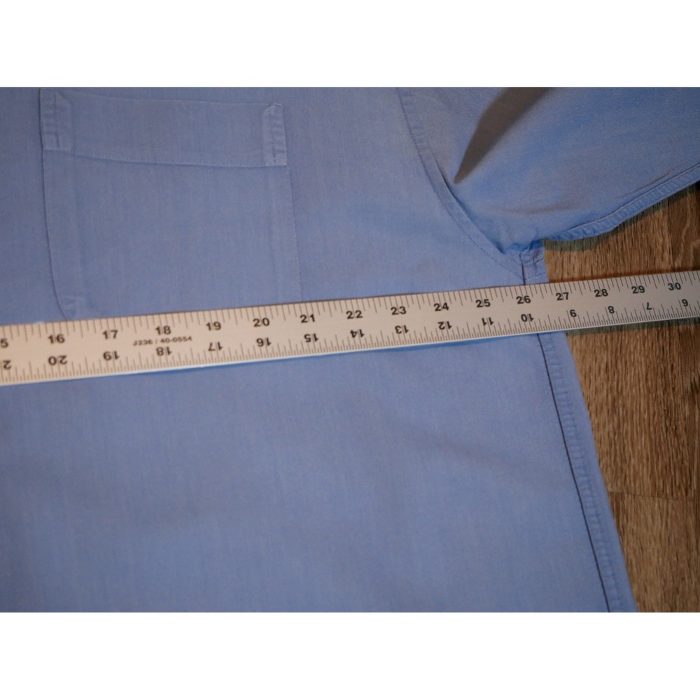 Colours Alexander Julian Chapel Hill Oxford Shirt Mens XL Blue Supreme Cotton - Picture 4 of 4